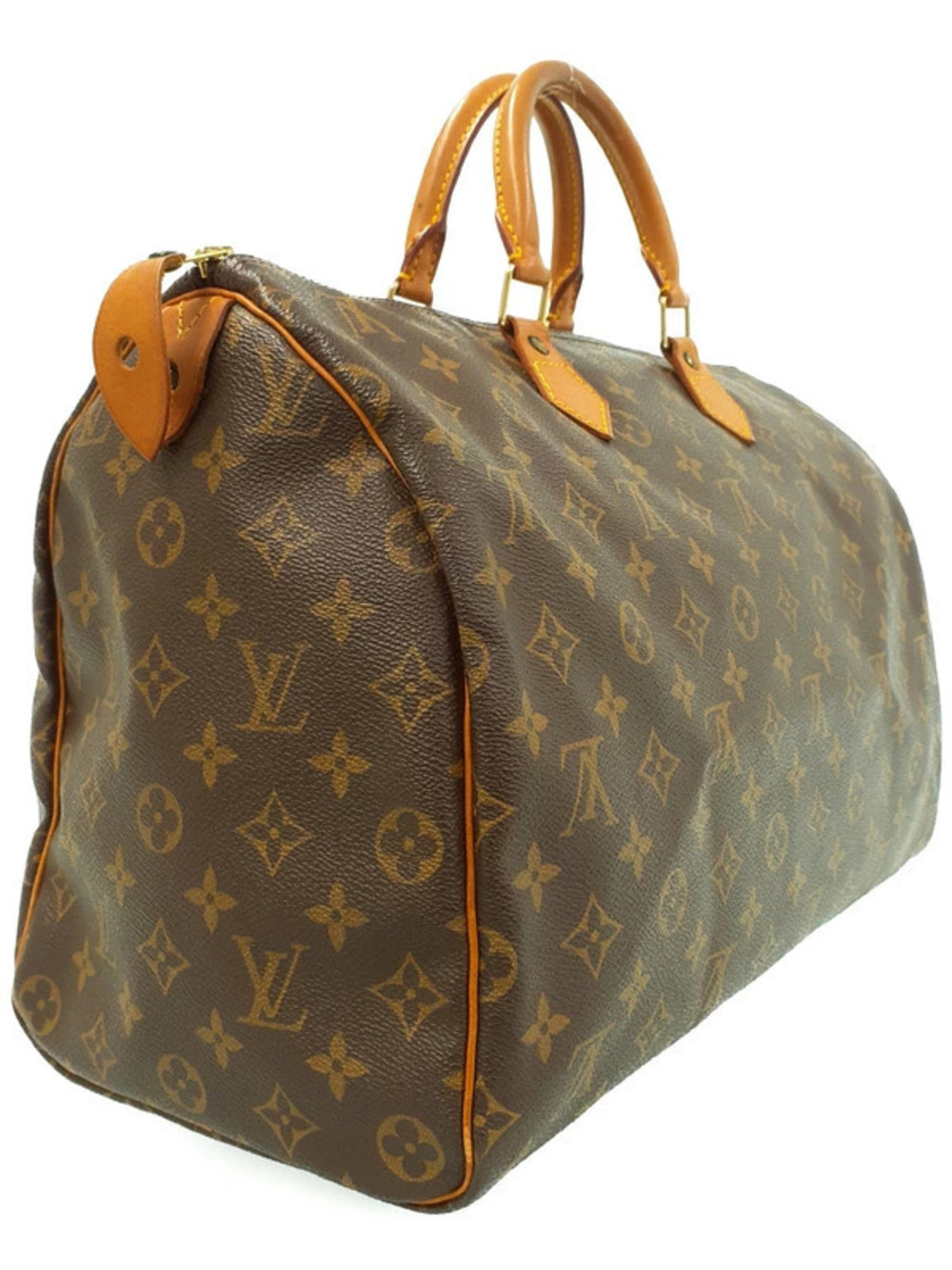 Louis Vuitton Monogram Bag Speedy Boston brown